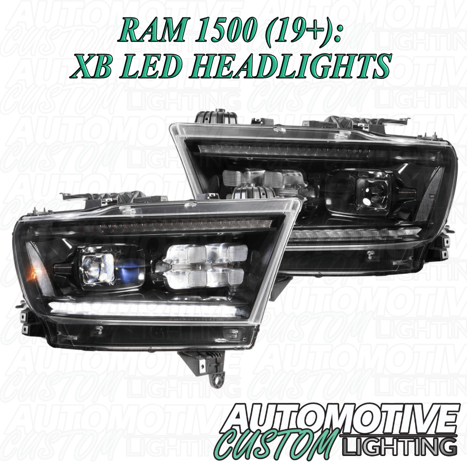 DODGE RAM 1500 (19+): XB LED HEADLIGHTS - Automotive Custom Lighting