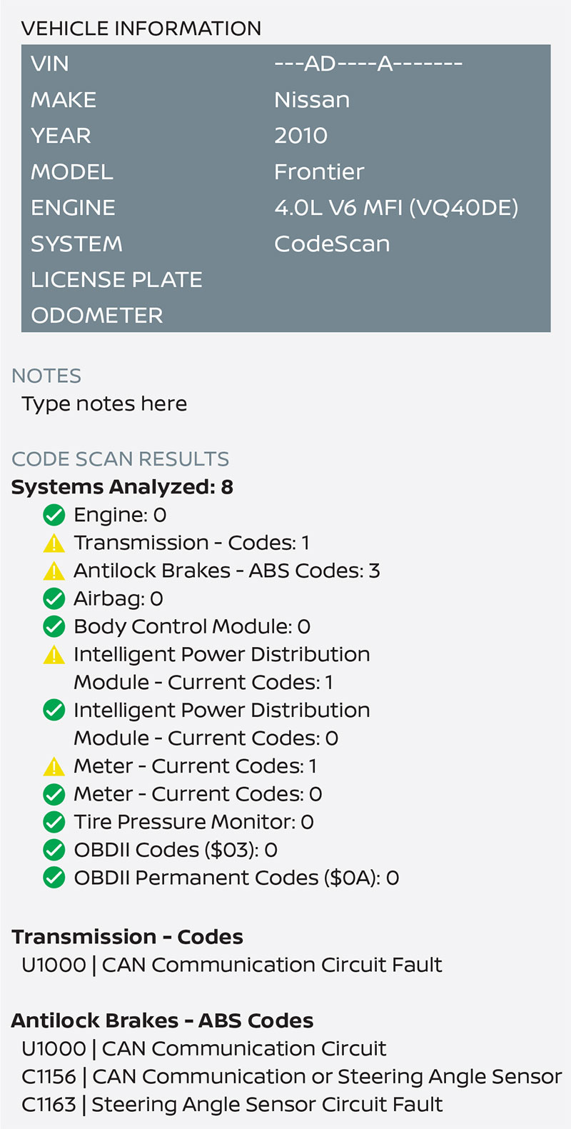 The Infamous U1000 Code: A Study in Nissan Network Diagnostics
