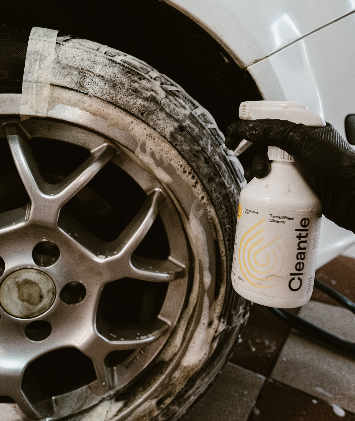 Cleantle Tire&Wheel Cleaner bezpieczny produkt do felg i opon 1l