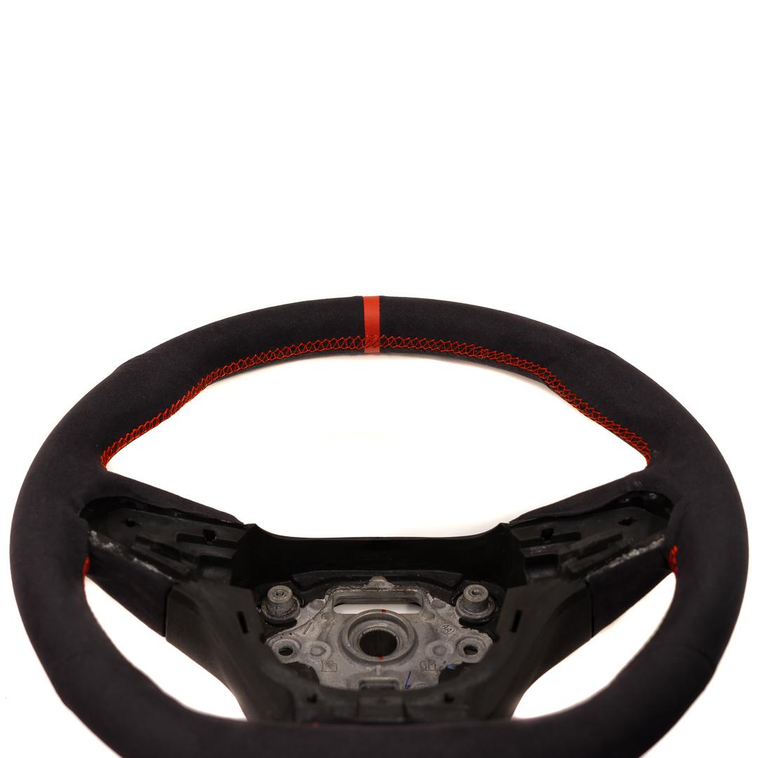 Holden VF Commodore Alcantara Suede Steering Wheel Auto Necessity