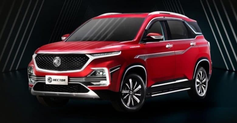 MG Hector Facelift India Launch Price Expectation