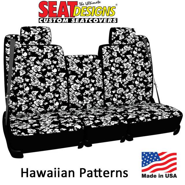 Hawaiian Pattern Seat Covers