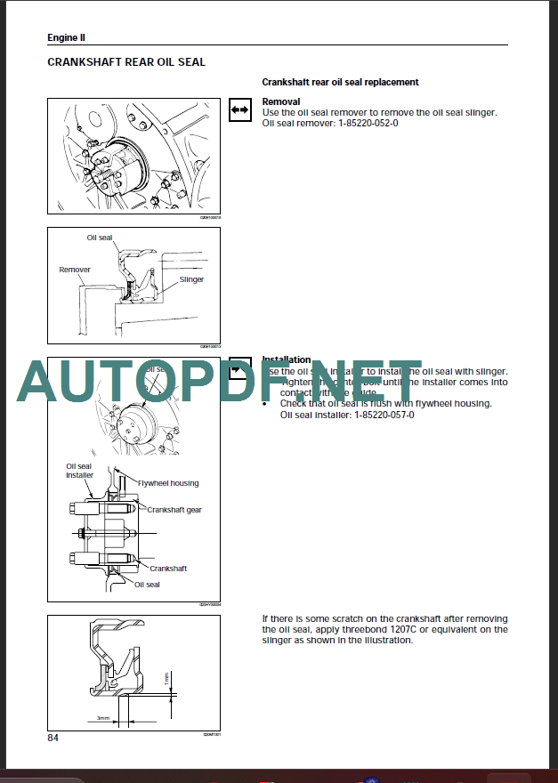 JS460 ENGINE SERVICE MANUAL - AutoPdf