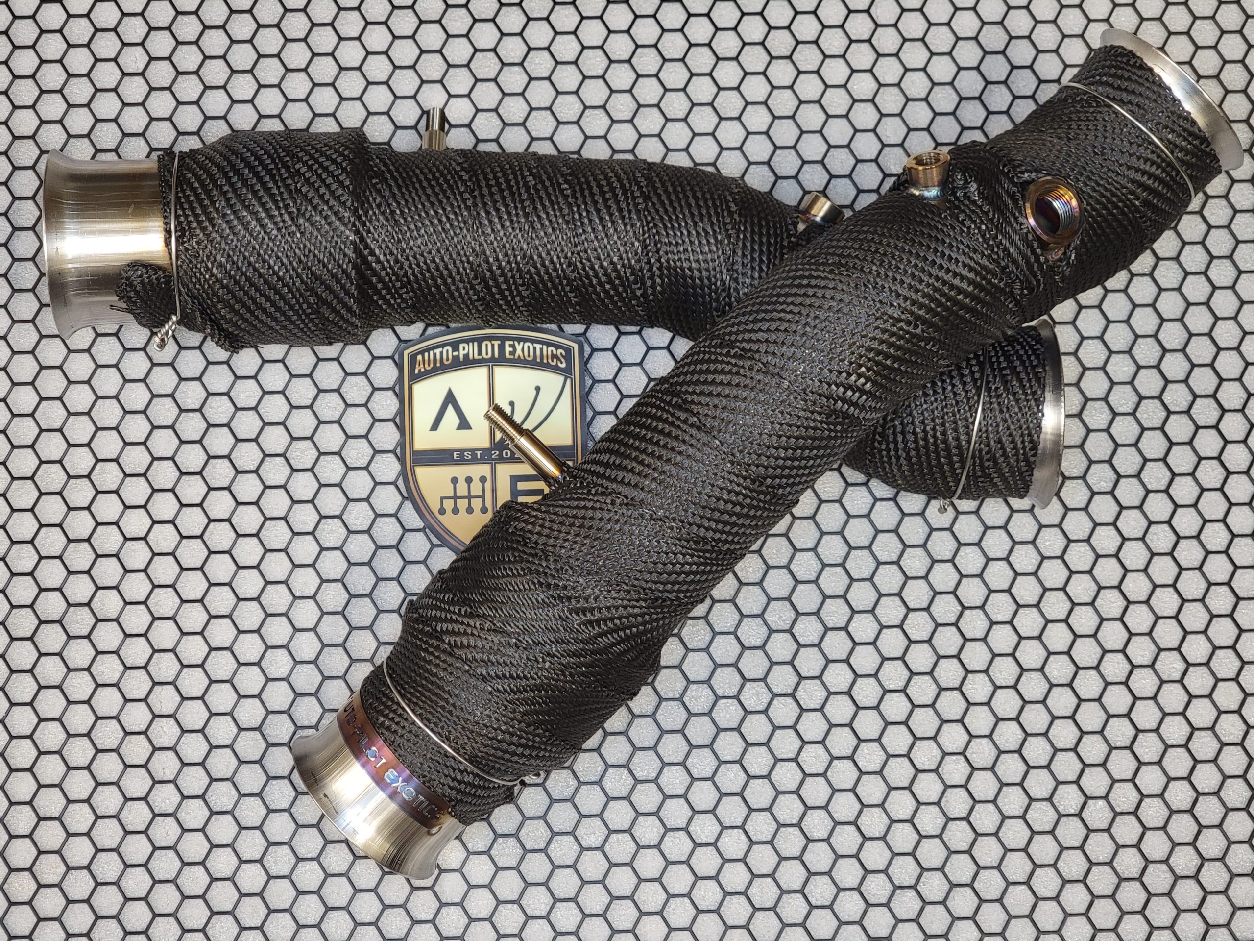 PreLP Gallardo Test Pipes AutoPilot Exotics