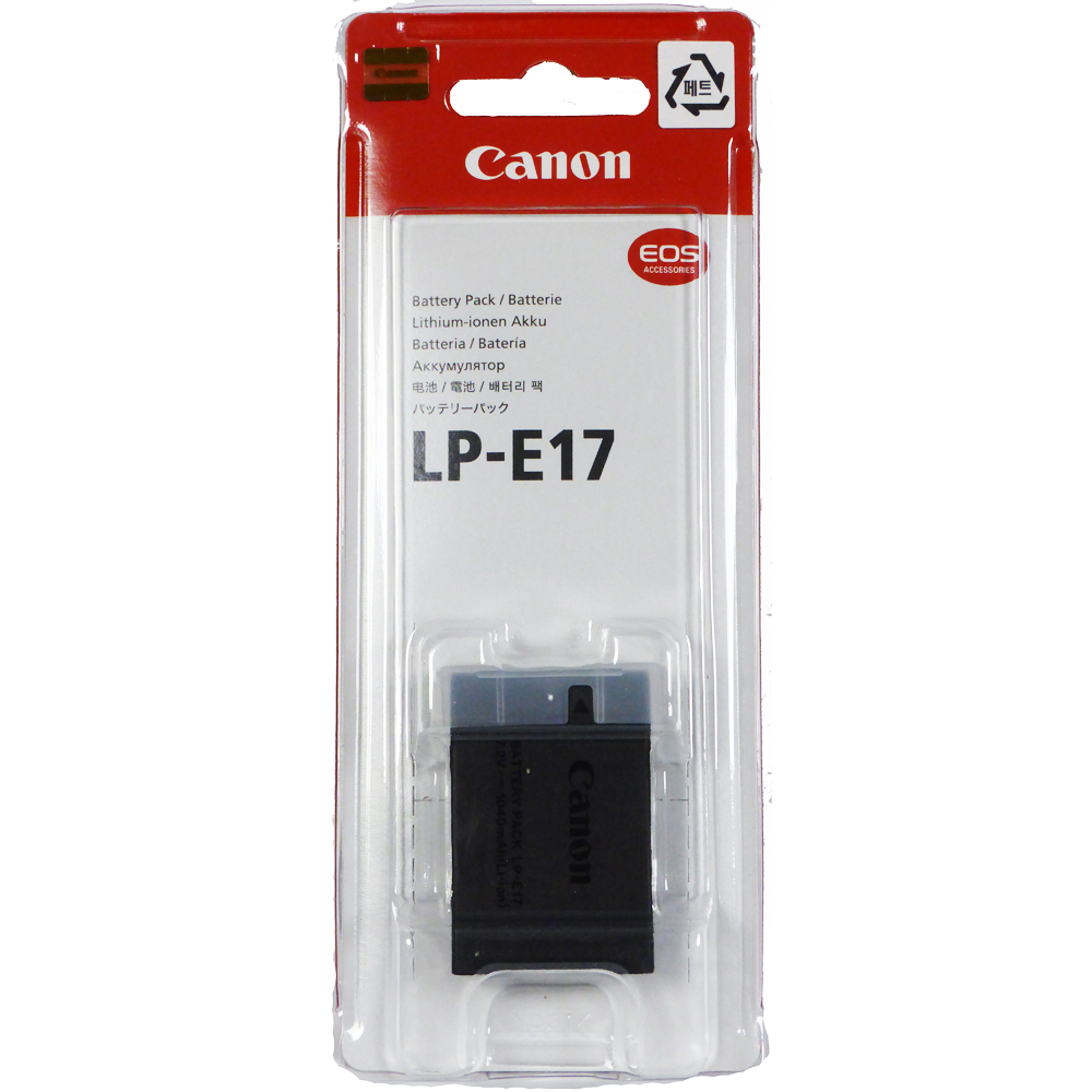 Canon LPE17 Camera Battery AutoPlay