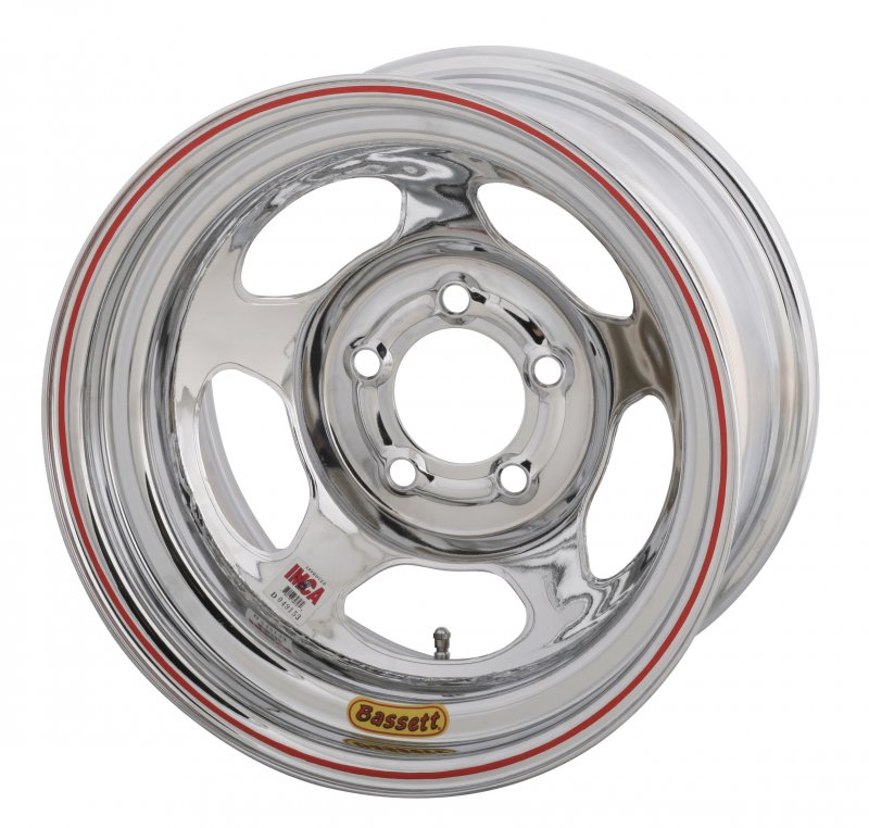 Bassett 50L55C Racing Wheel Racing Inertia Advantage Chrome Wheels