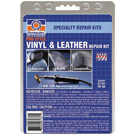 Permatex 81781 Ultra Series Vinyl And Leather Repair Kit | Autoplicity
