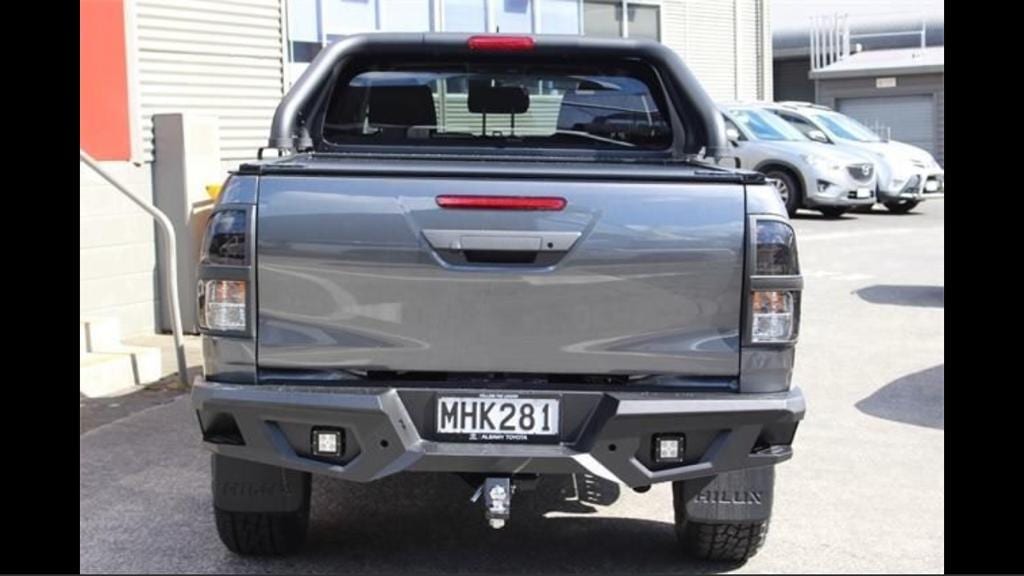 Buy Matte Black Rear Bumper (LD2Series) for Toyota Hilux