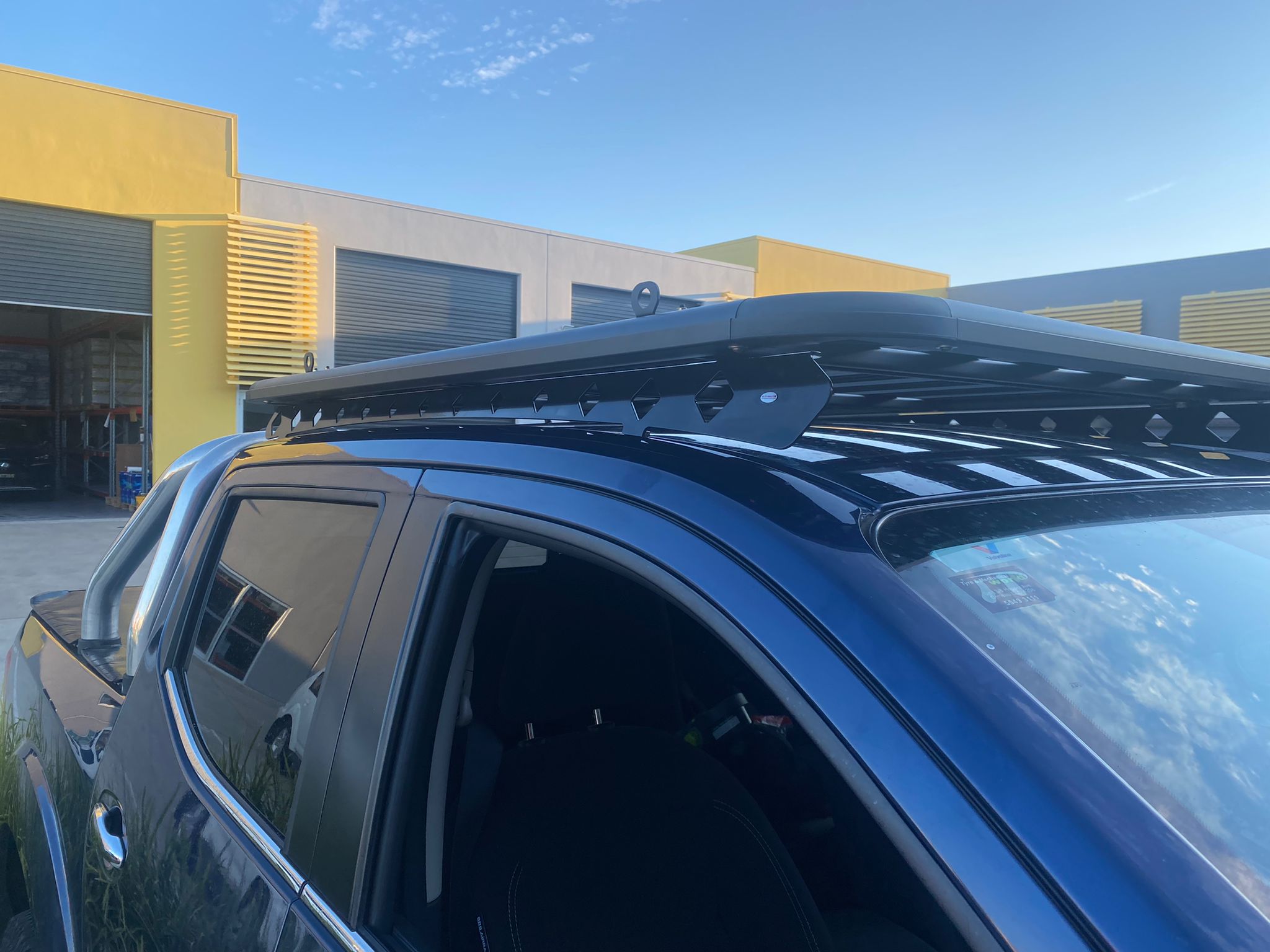 Buy Heavy Duty Flat Roof Rack Platform Carrier & Backbone for Holden Colorado 2012 2021 Auto