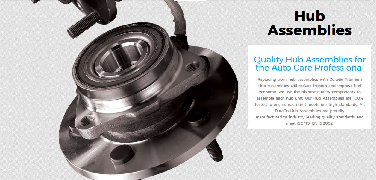 DuraGo Hub Assemblies Auto Pro Auto Parts