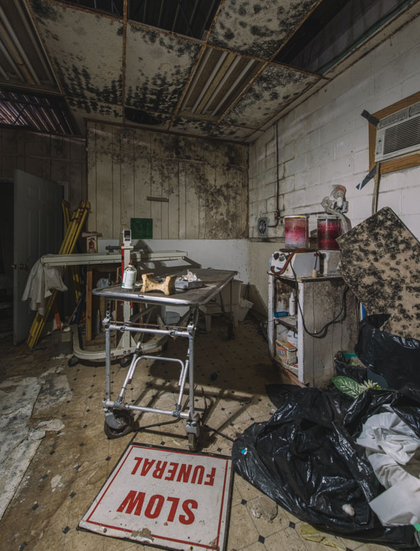 F & M McLendon Funeral Home Autopsy of Architecture