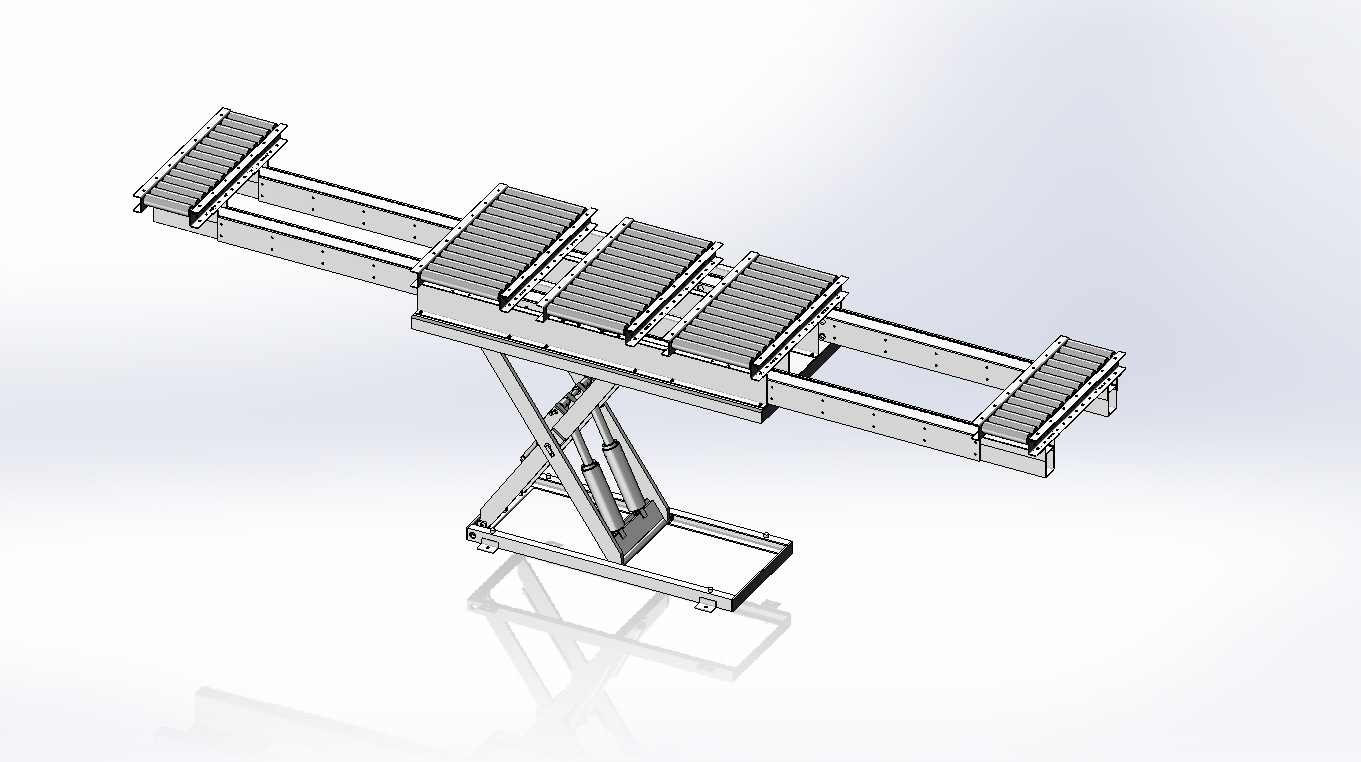Sectional Conveyor Lift System Autoquip