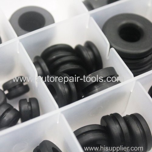125 PC Rubber Grommet Assortment ORing Kit HangZhou Leo Tools Co.,LTD.