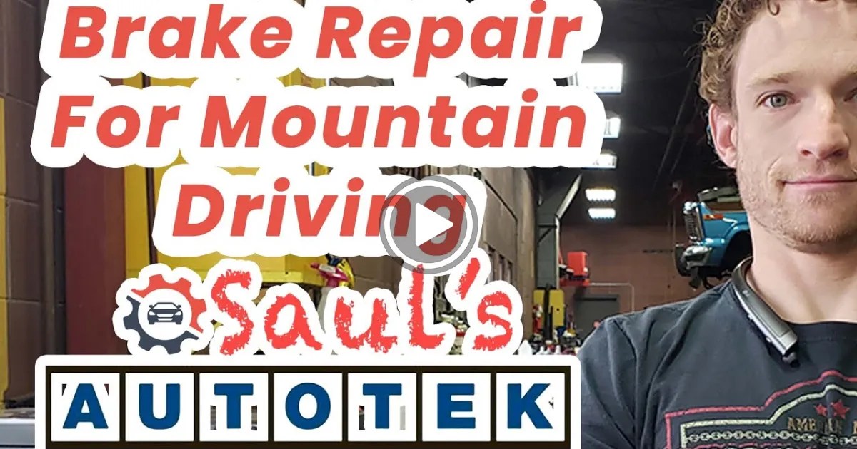 Best Brake Upgrade For Mountain Colorado Driving Brake Repair
