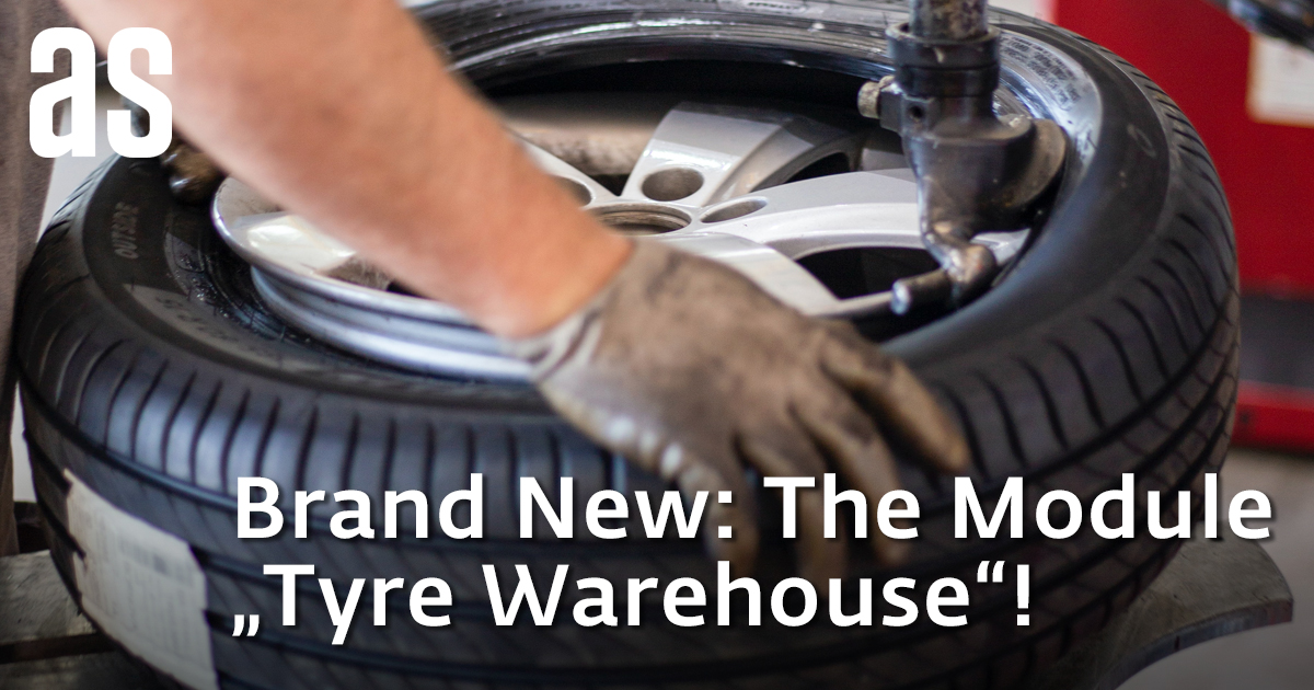 The brand new „tire warehouse” module autoscan