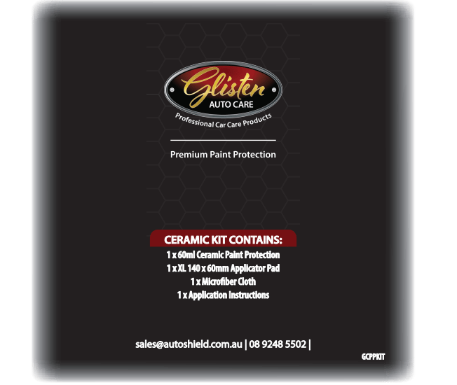 GLISTEN Ceramic Paint Protection Kit Auto Shield