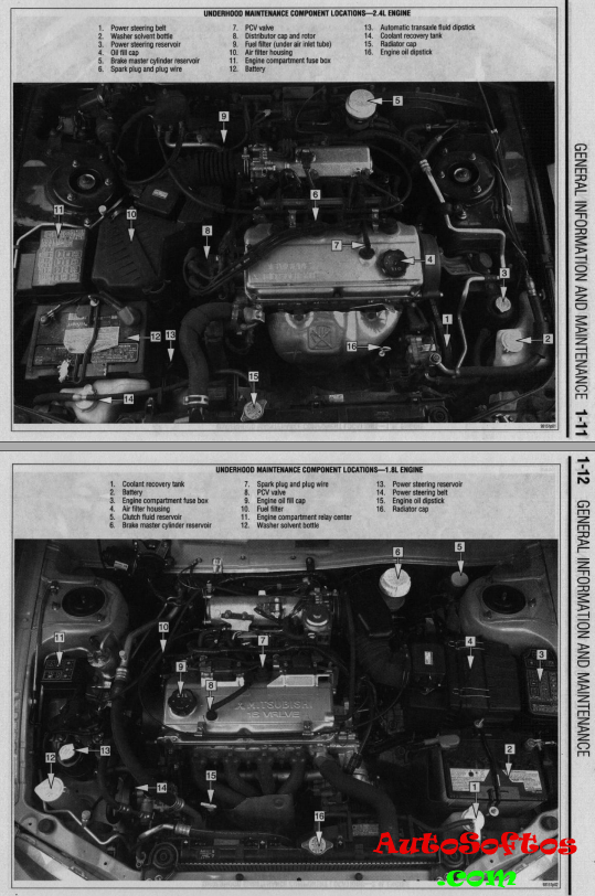 Mitsubishi Galant 2000 Workshop Manual V6 3.0L PDF