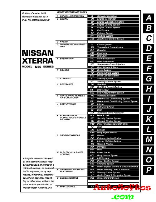 Nissan Publications