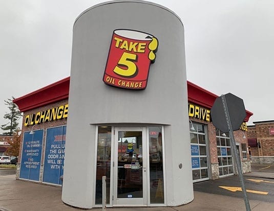 Take 5 Oil Change Enters Canadian Market Autosphere