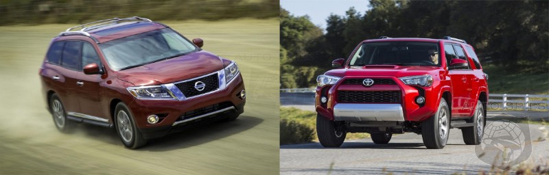 CAR WARS! 2014 Toyota 4Runner vs. 2013 Nissan Pathfinder — Have These