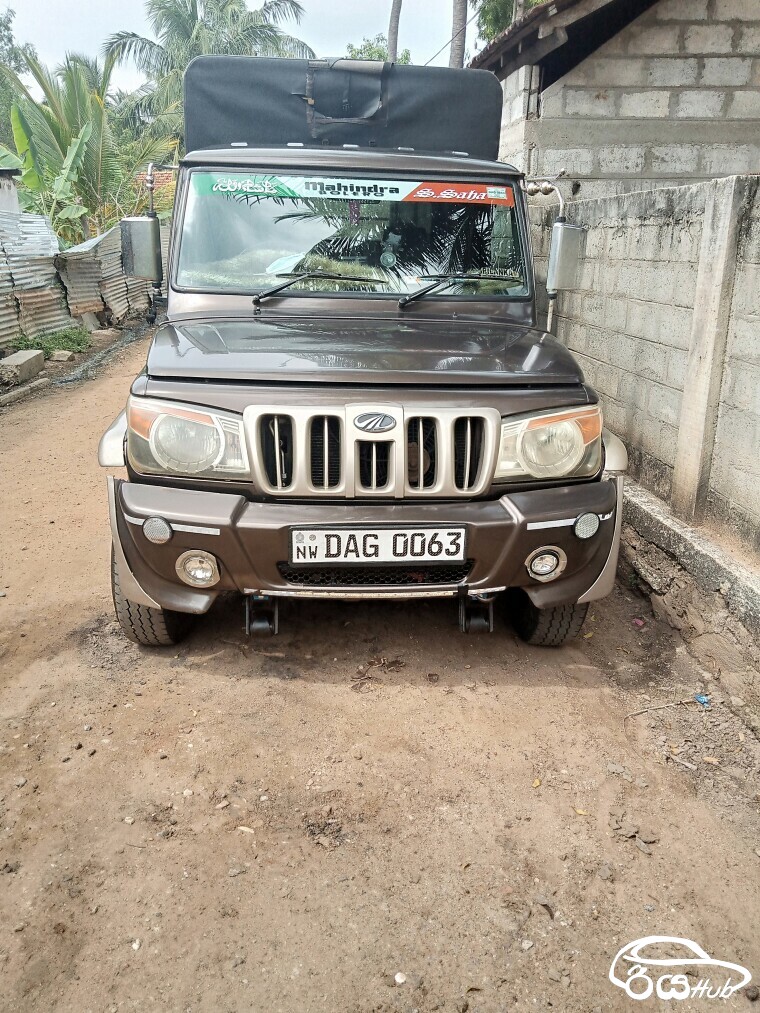 Used Mahindra Bolero 2018 Lorry for Sale in Puttalam Sri Lanka