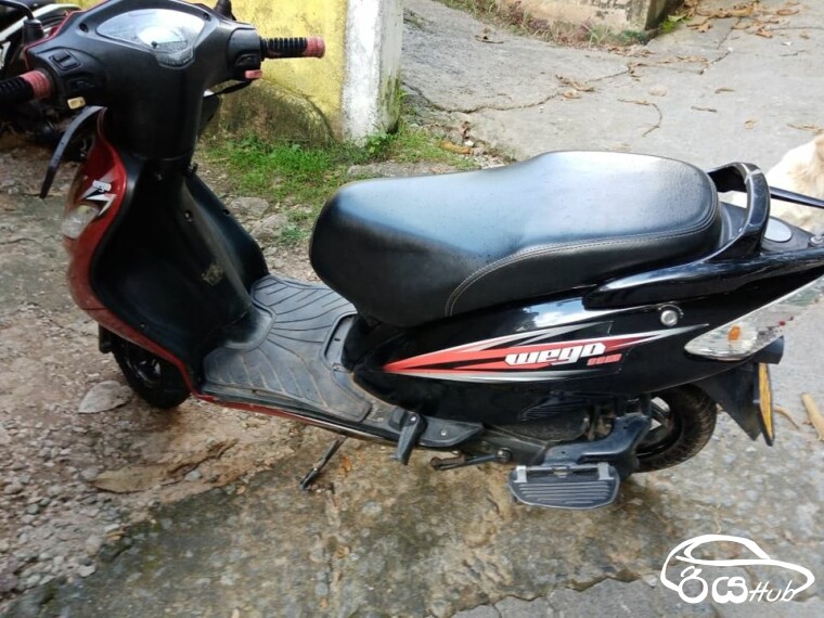 Used TVS Wego 2015 Motorcycle for Sale Rs.245000 in Kandy Sri Lanka