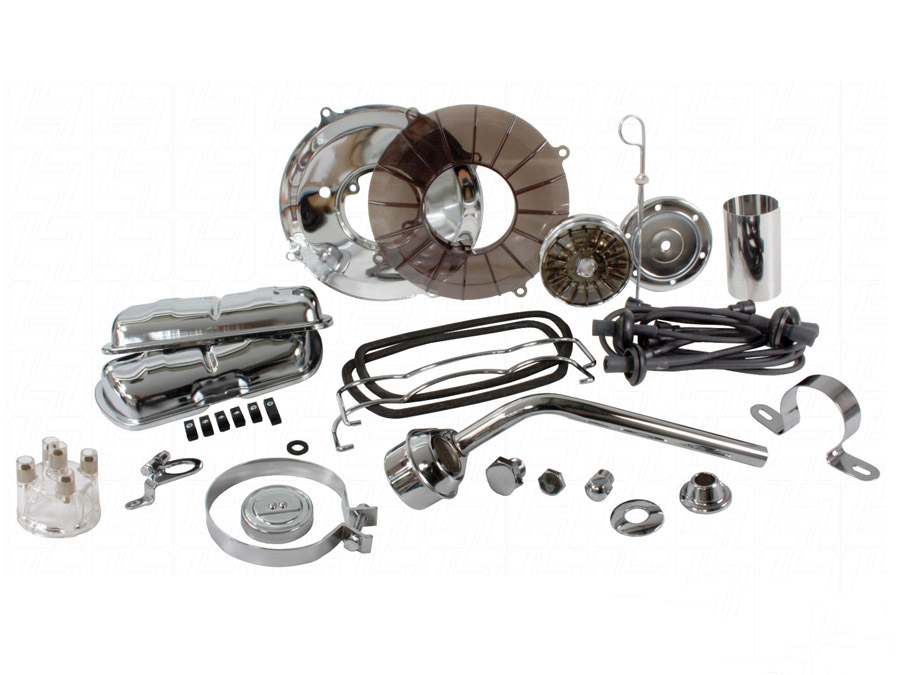 VW Engine Dress Up Kit (black & clear) Autostyle Classics