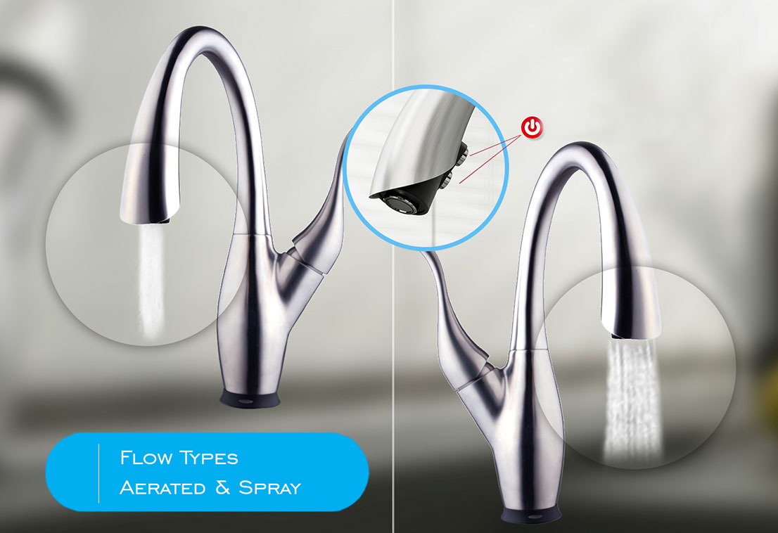 KITCHEN SENSOR TAP 2in1 Automatic Sensor tap for Kitchen Touch