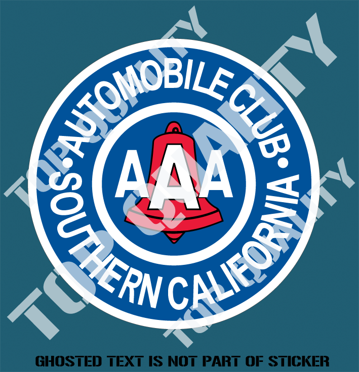 AAA AUTOMOBILE DECAL STICKER Auto Tattoo Grafix