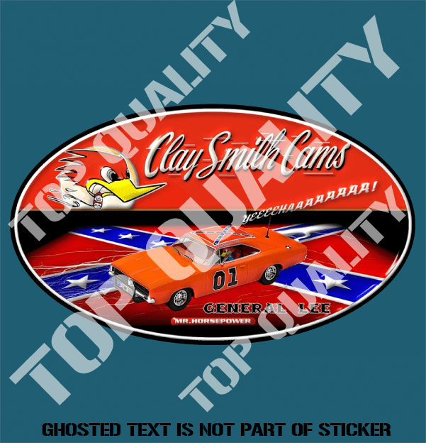 CLAY SMITH CAMS DECAL STICKER Auto Tattoo Grafix