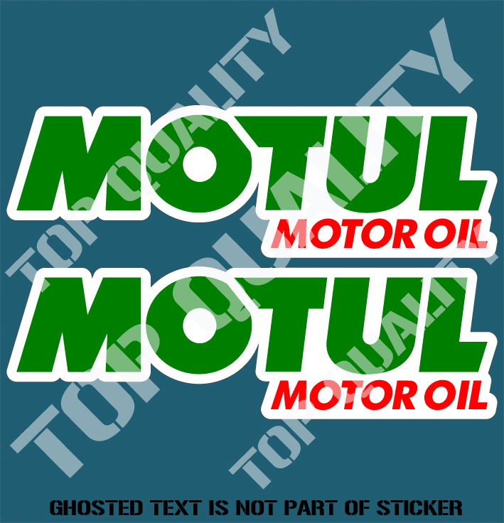 MOTUL MOTOR OIL DECAL STICKER Auto Tattoo Grafix