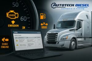 Most Common Check Engine Light Causes on Diesel Trucks – And How to