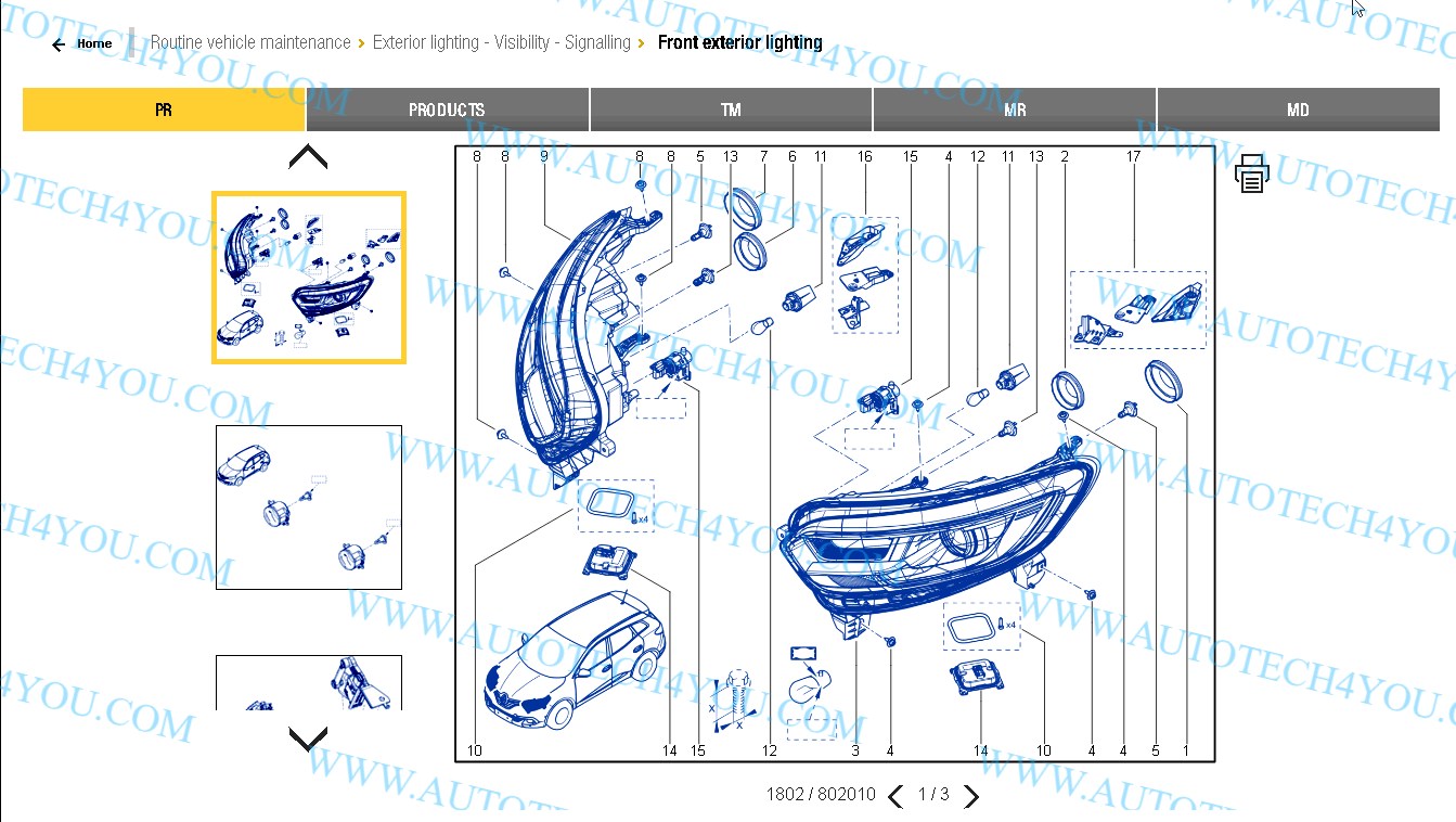 AUTOTECH4YOU Renault & Dacia EPC Online