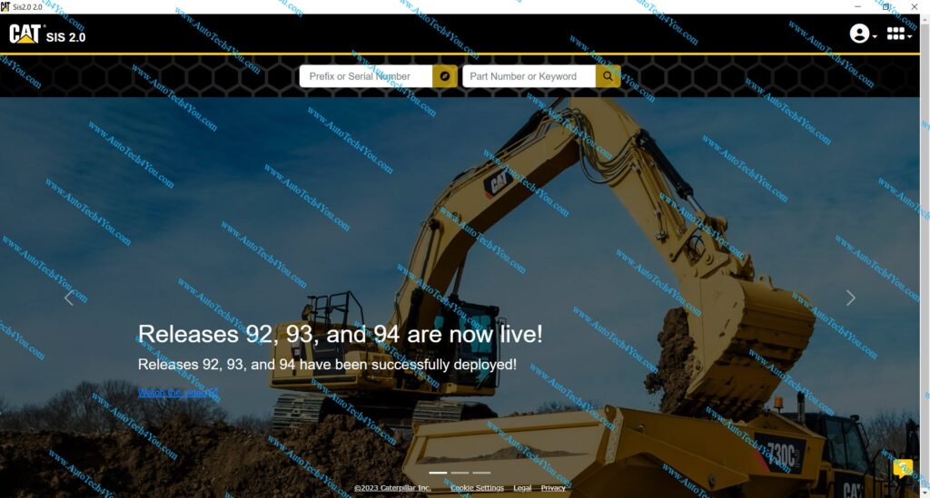 AUTOTECH4YOU Caterpillar SIS 2.0 CAT SIS 2.0  2024 Online