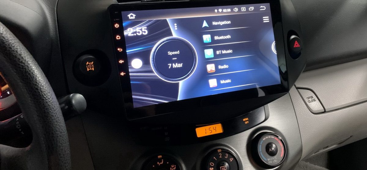 Toyota RAV4 (2006 2012) DirectFit 10.1″ HD TouchScreen Android