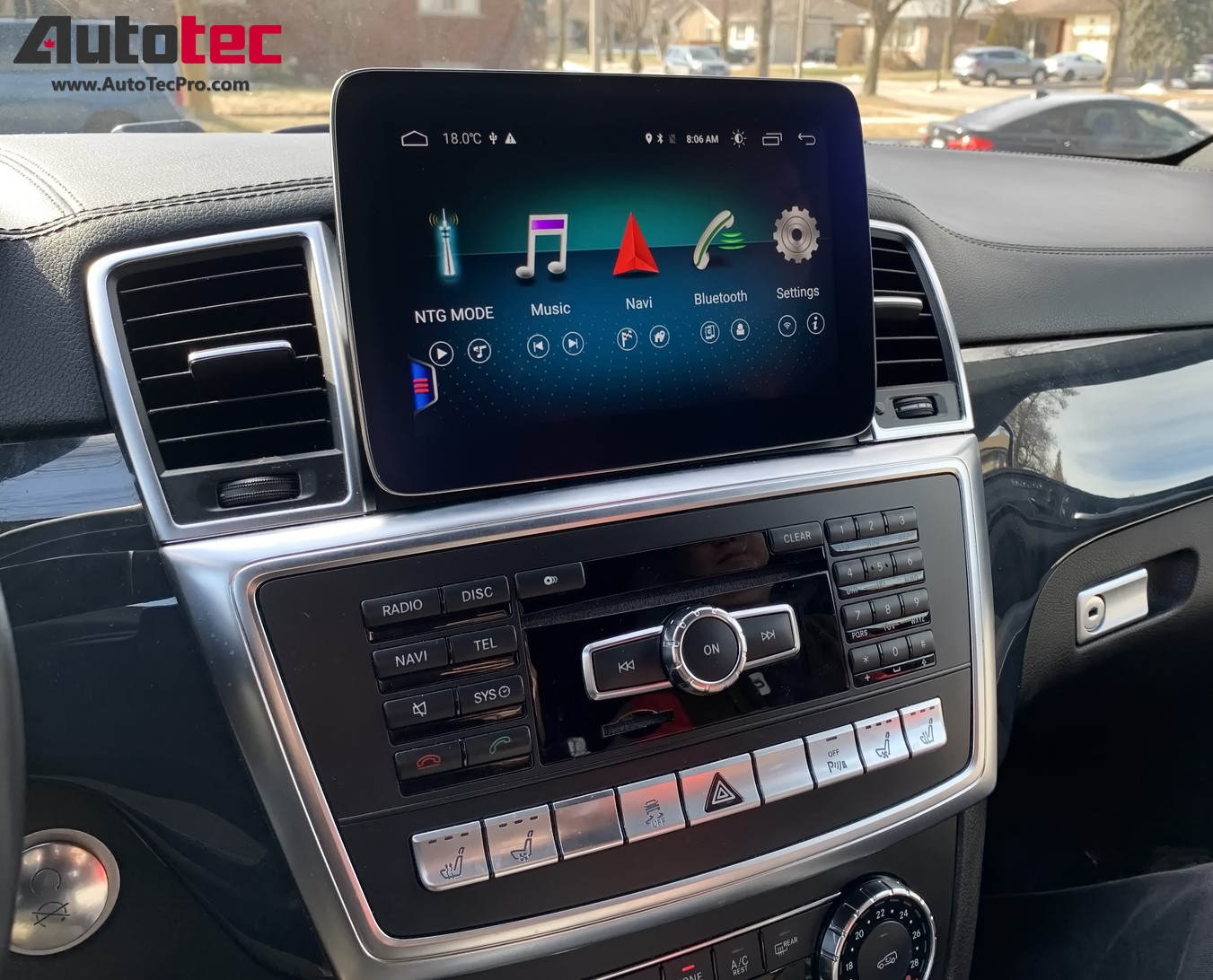 MercedesBenz ML / GL ( 20122016 ) W166 / X166 DirectFit 9″ HD IPS