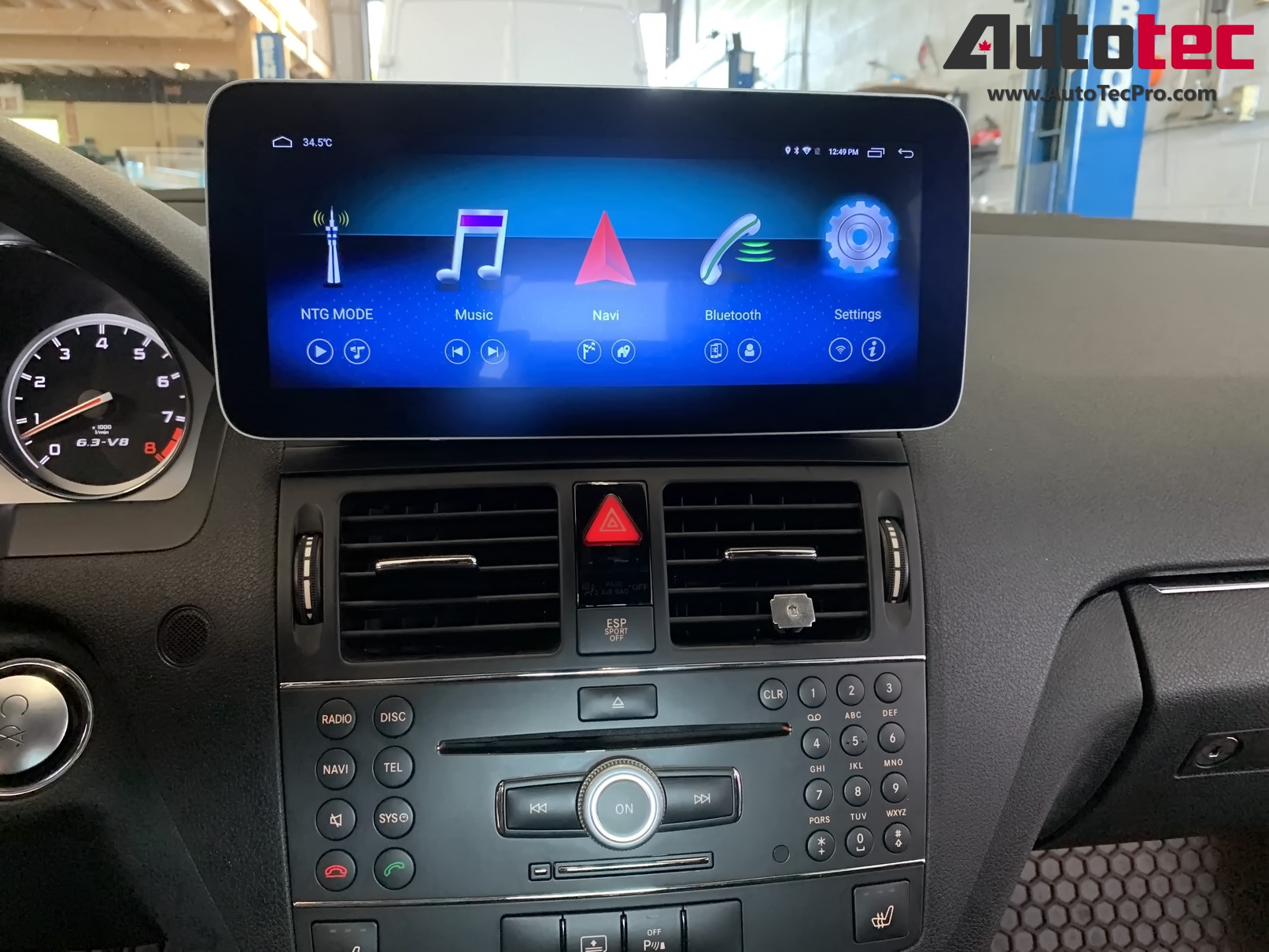 HALプロショップ3Dasaita 12.3 Inch Android 10 Radio for Mercedes Benz C Class