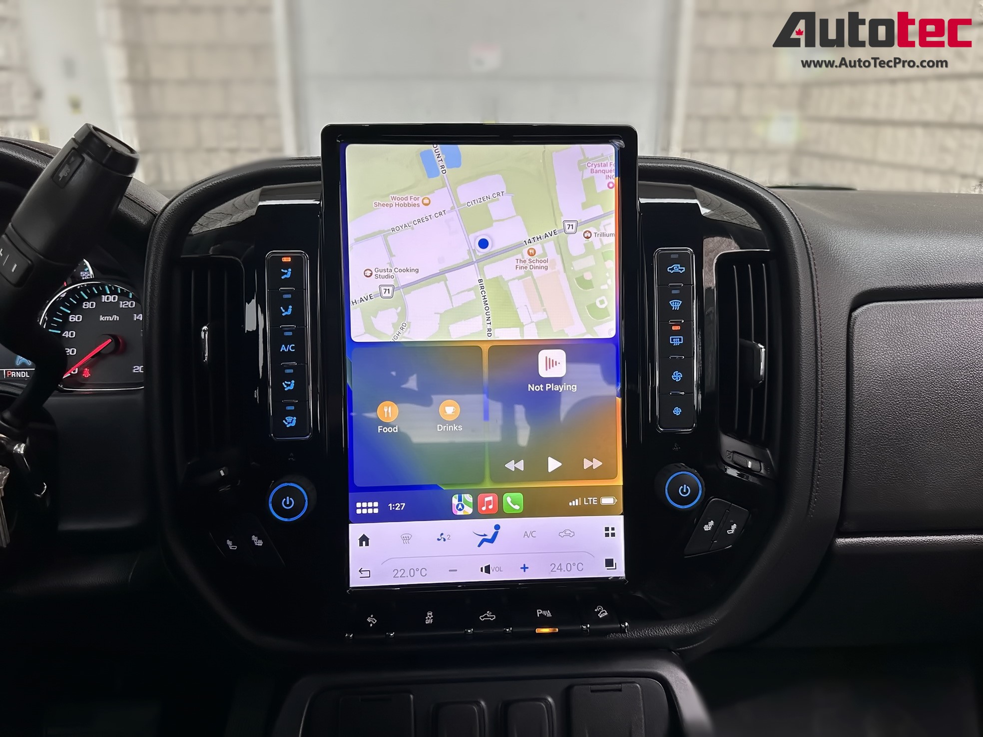 Tesla style systems AutoTecPro Navigation Systems