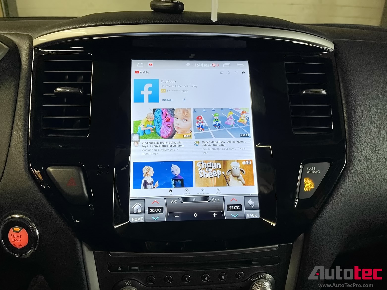Nissan Pathfinder (2013 2019) 10.4″ Tesla Style HD TouchScreen