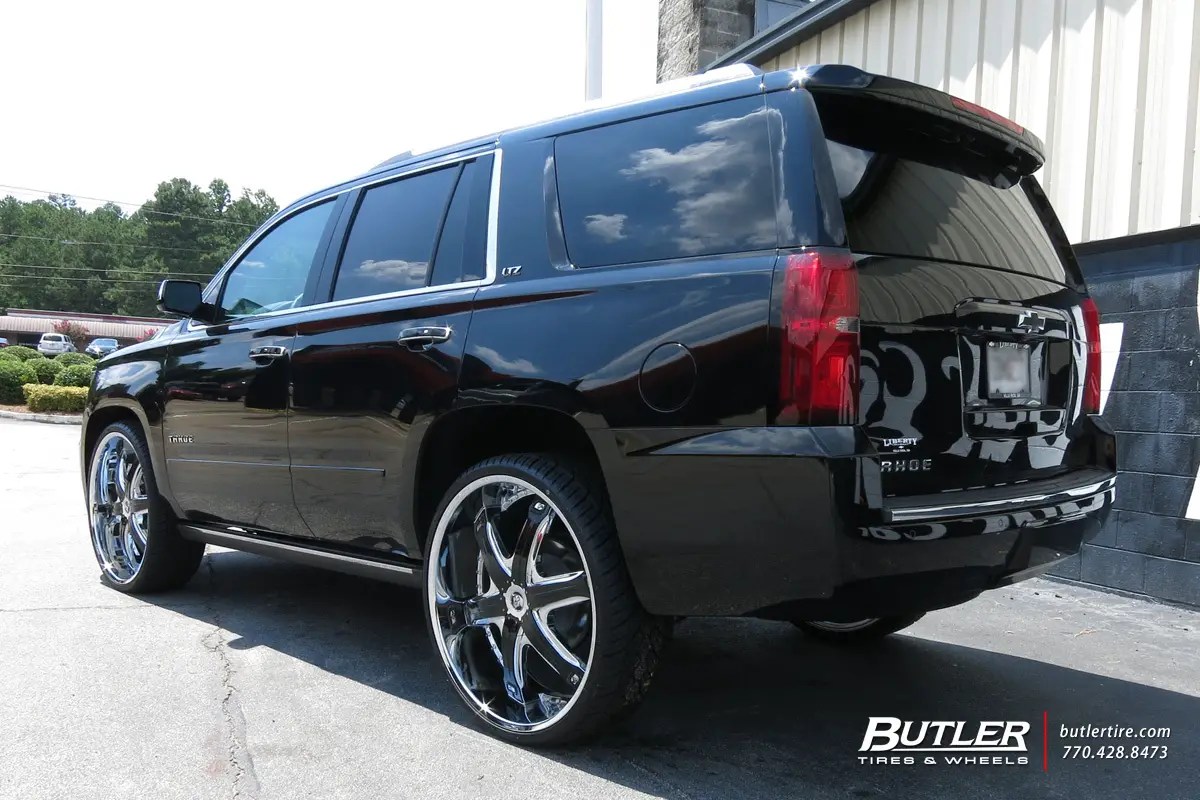 Chevrolet Tahoe custom wheels Diablo Fury 28x, ET , tire size / R28. x ET