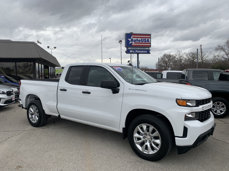 Used 2019 Chevrolet Silverado 1500 Custom Double Cab 2WD for Sale