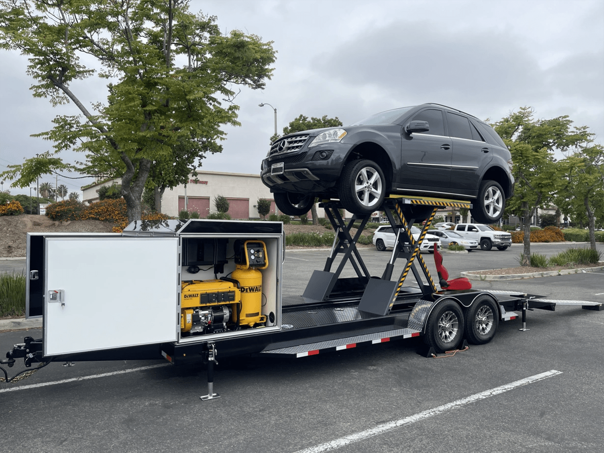 Mobile Car Lift Trailers AutoUtility