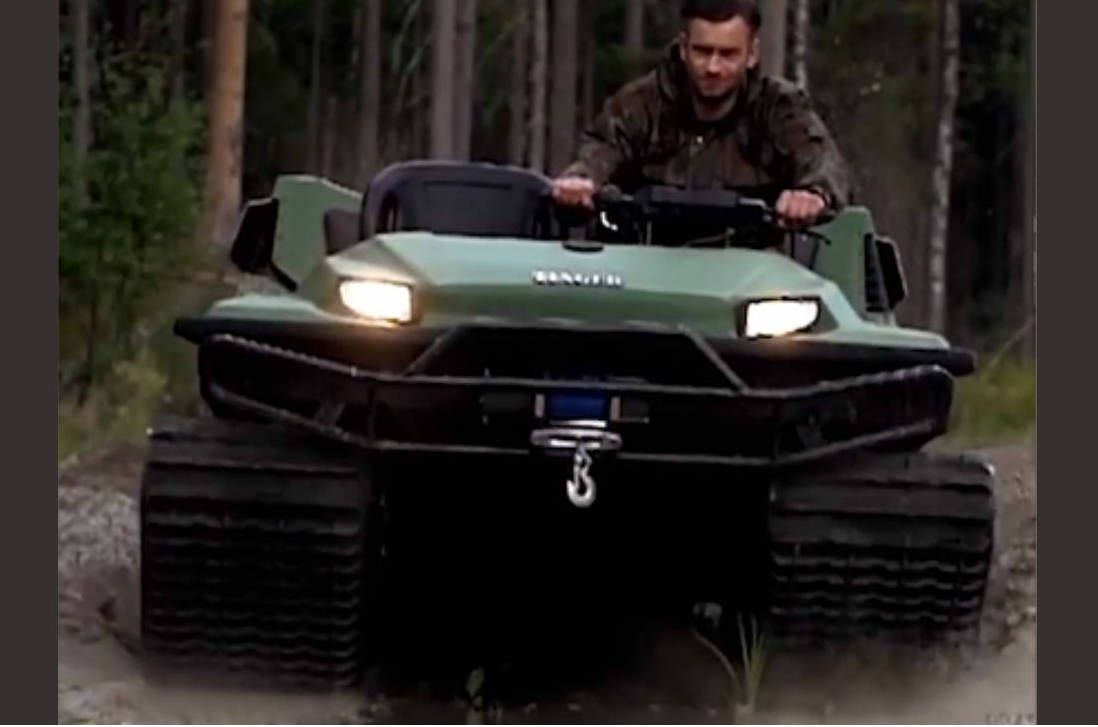 Personal Tank? Vídeo revela essa novidade brutal (que pode ser o seu veículo dos sonhos)