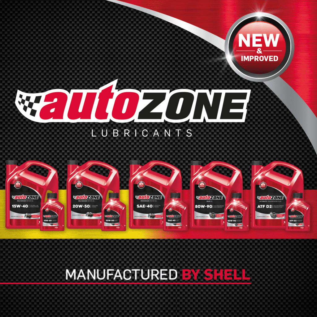 AutoZone AutoZone’s Brand New Range of Oils manufactured by Shell!