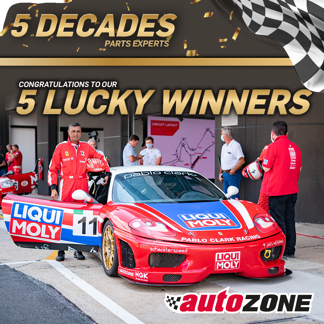 AutoZone 50th Birthday Hot Lap Winners