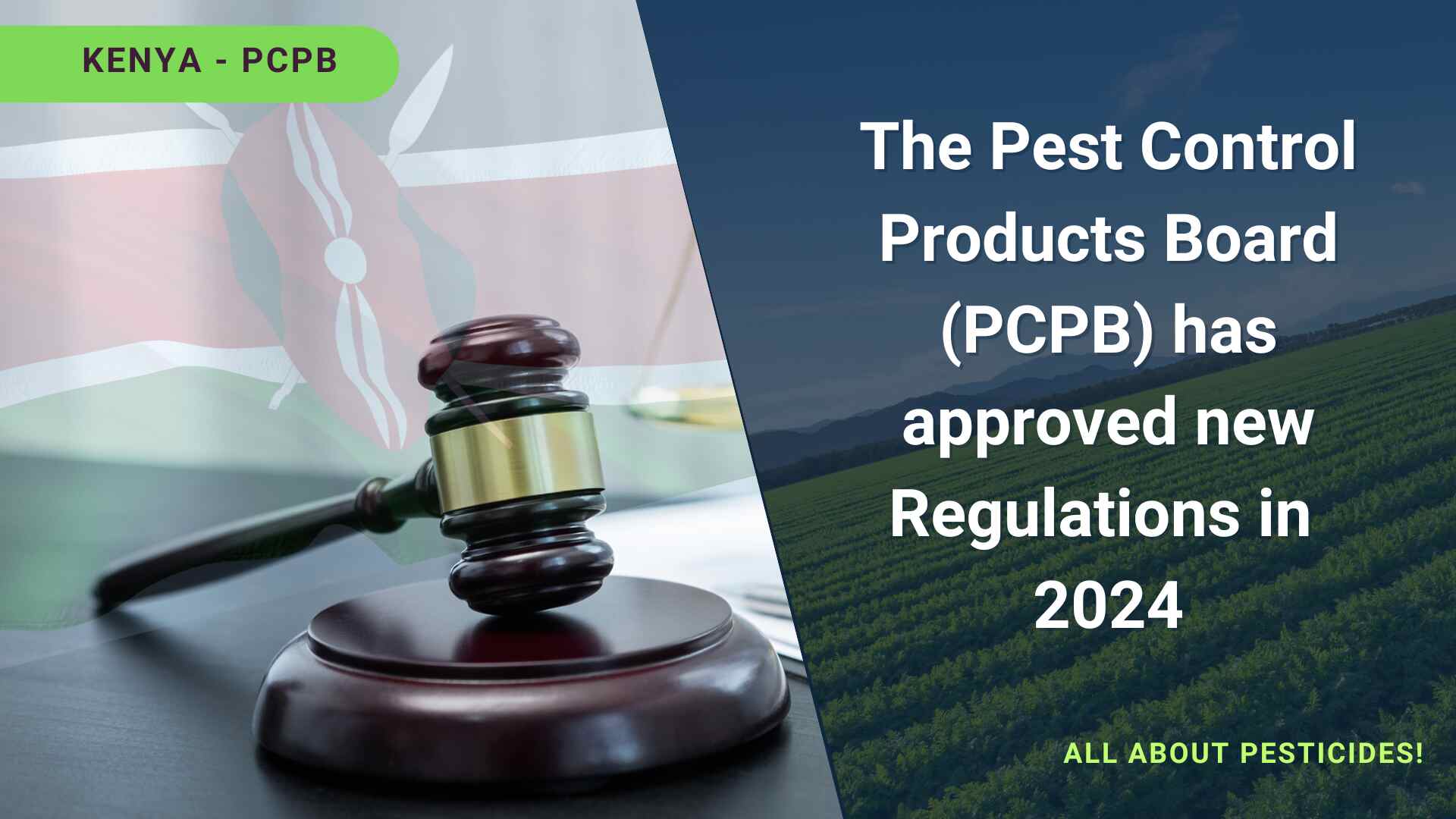 The Pest Control Products Board has approved new Regulations