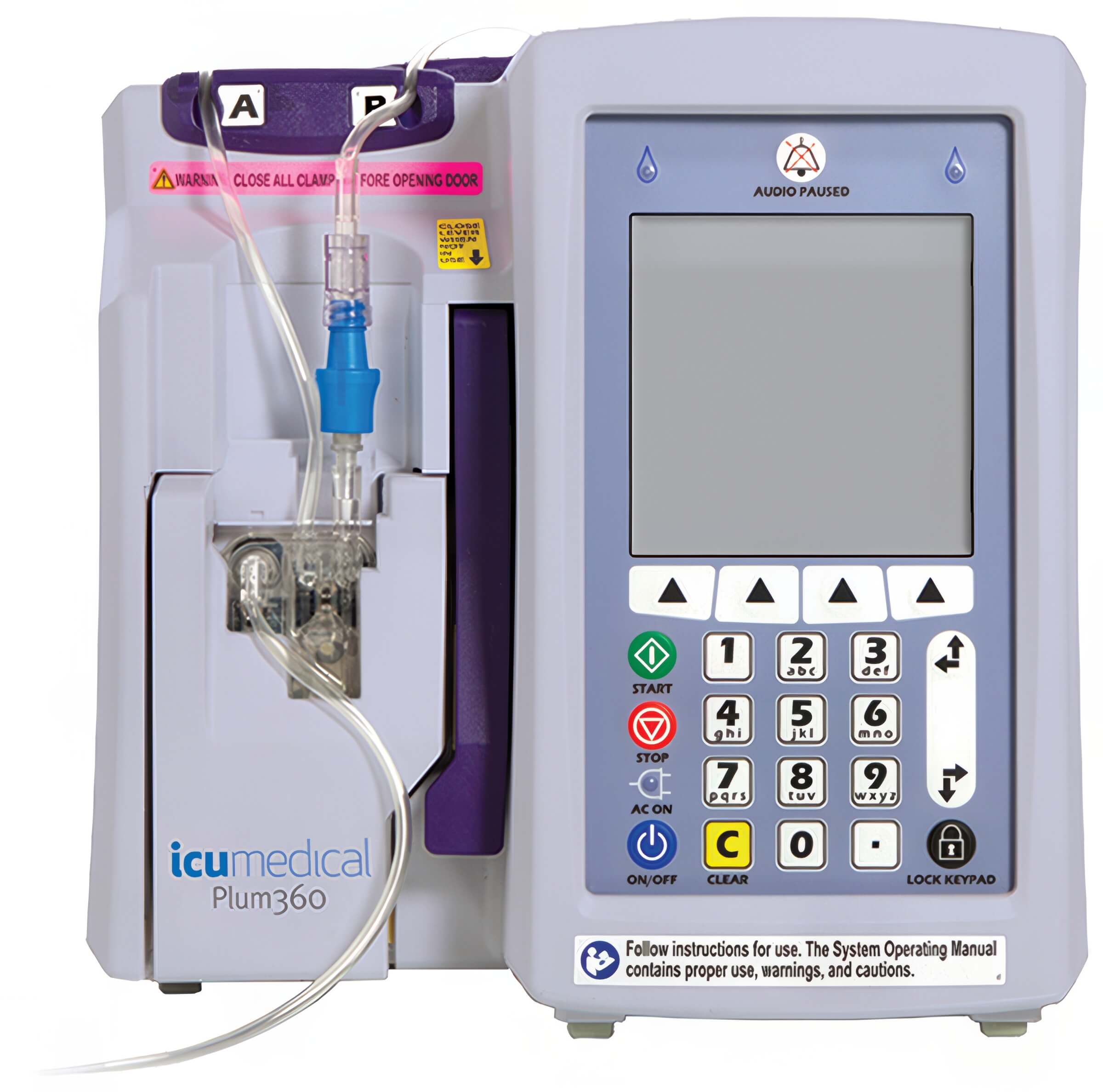 Plum 360 Infusystem Infusion and Syringe Pumps Auxo Medical
