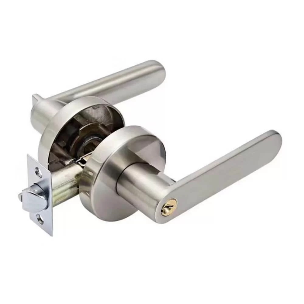 Door Lock Round Chrome Auzzie Tiles