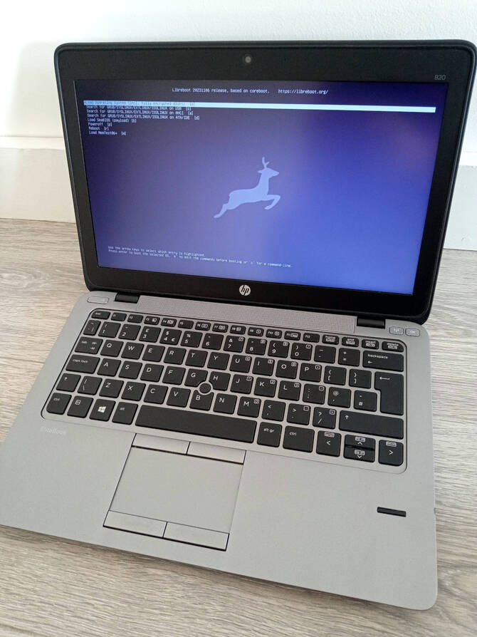 Libreboot HP EliteBook 820 G2