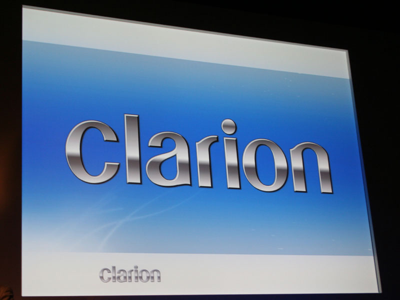 クラリオン、車載製品ブランド「Clarion」立ち上げ